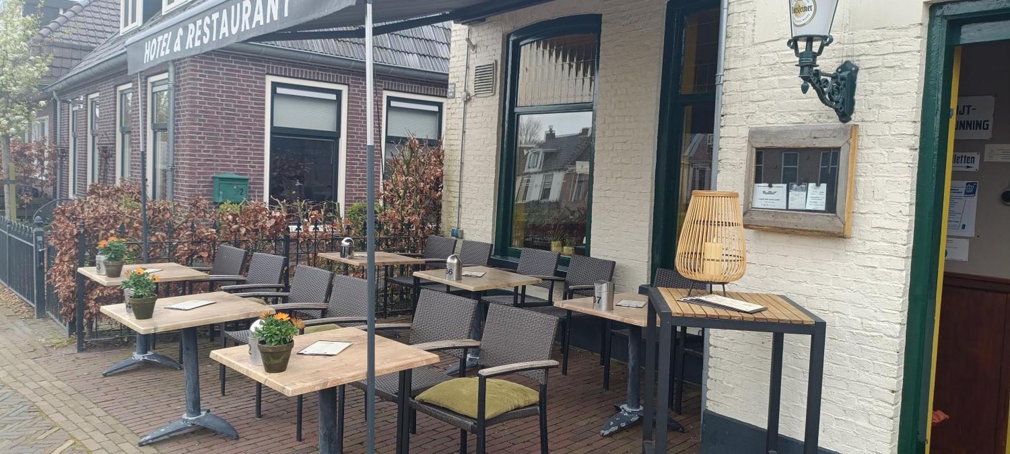 Hotel Restaurant It Posthus Birdaard Esterno foto