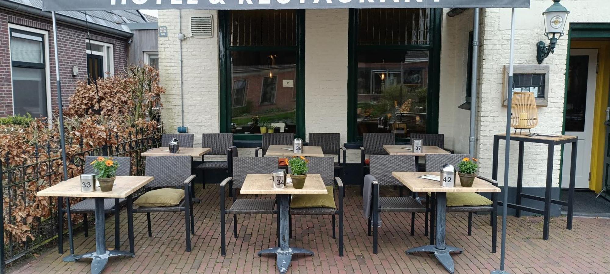 Hotel Restaurant It Posthus Birdaard Esterno foto